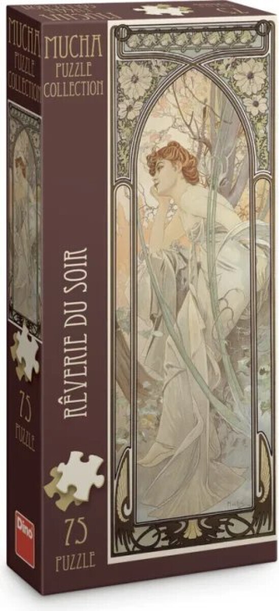 ALFONS MUCHA – SNĚNÍ VEČERA 75 panoramic Puzzle