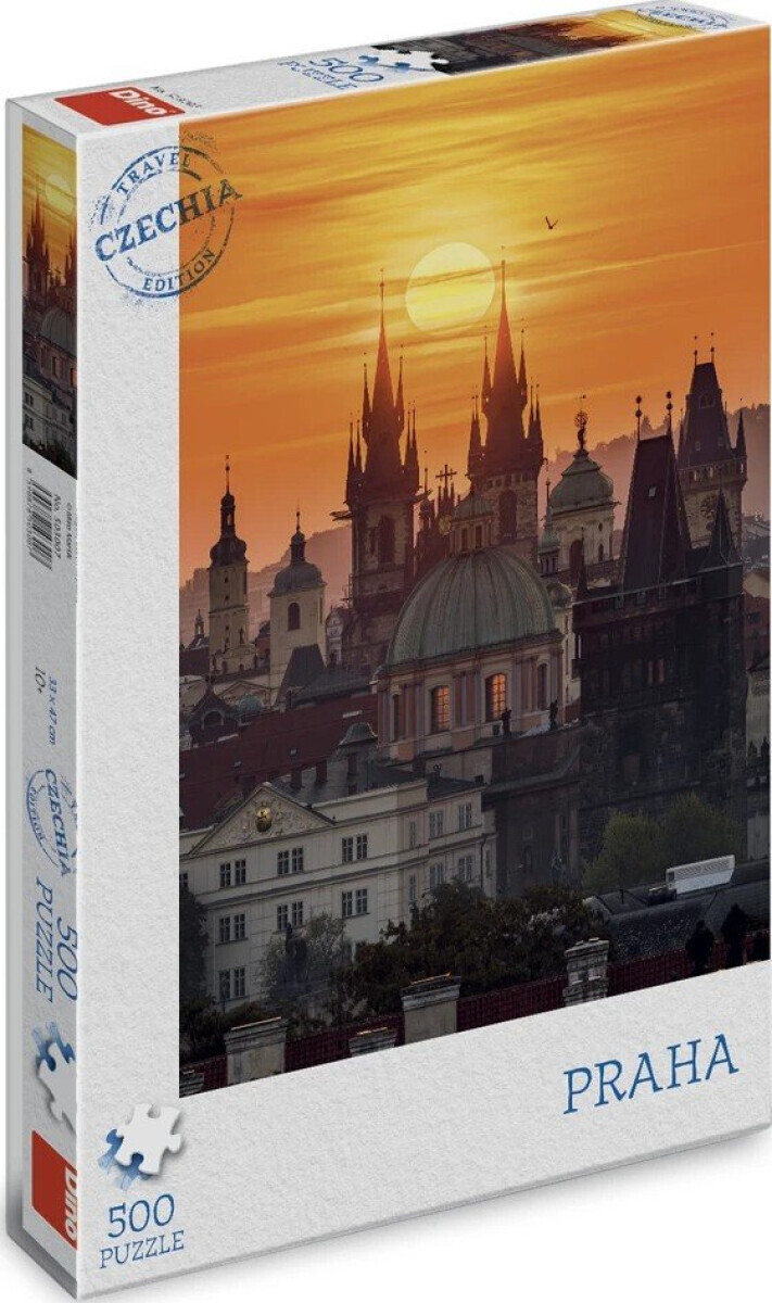 Puzzle Praha stověžatá 500 dílků