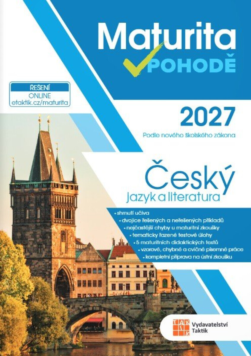 Maturita v pohodě - Český jazyk a literatura 2027