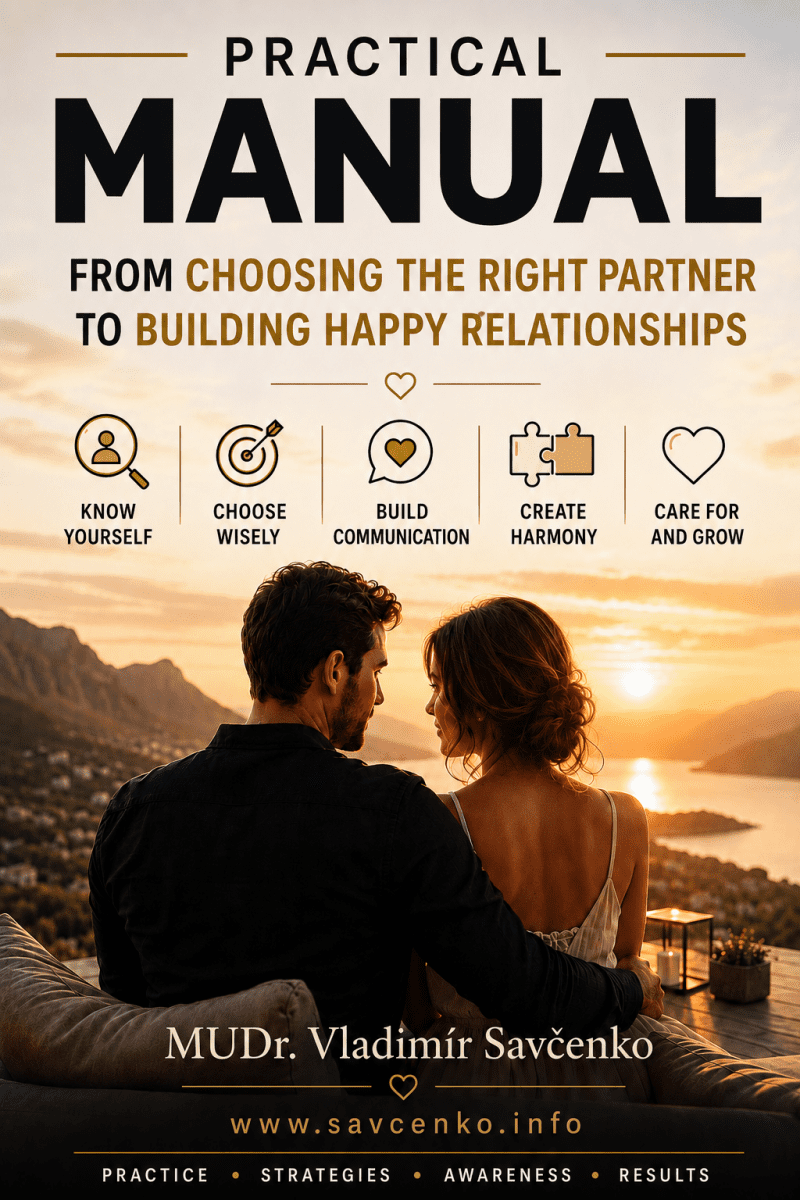 A practical manual covering everything from choosing the right partner to a happy relationship. - Vladimír Savčenko
