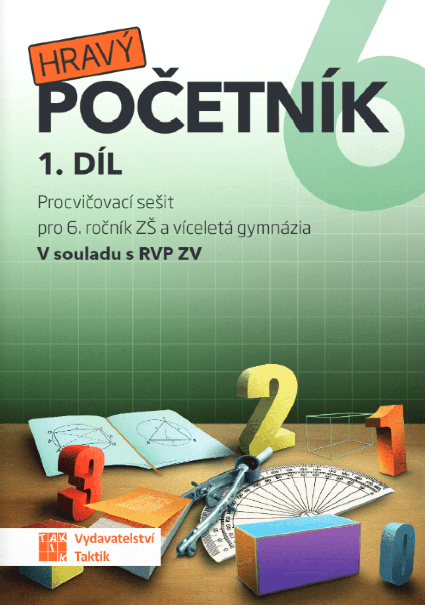 Hravý početník 6 - pracovní sešit - 1. díl