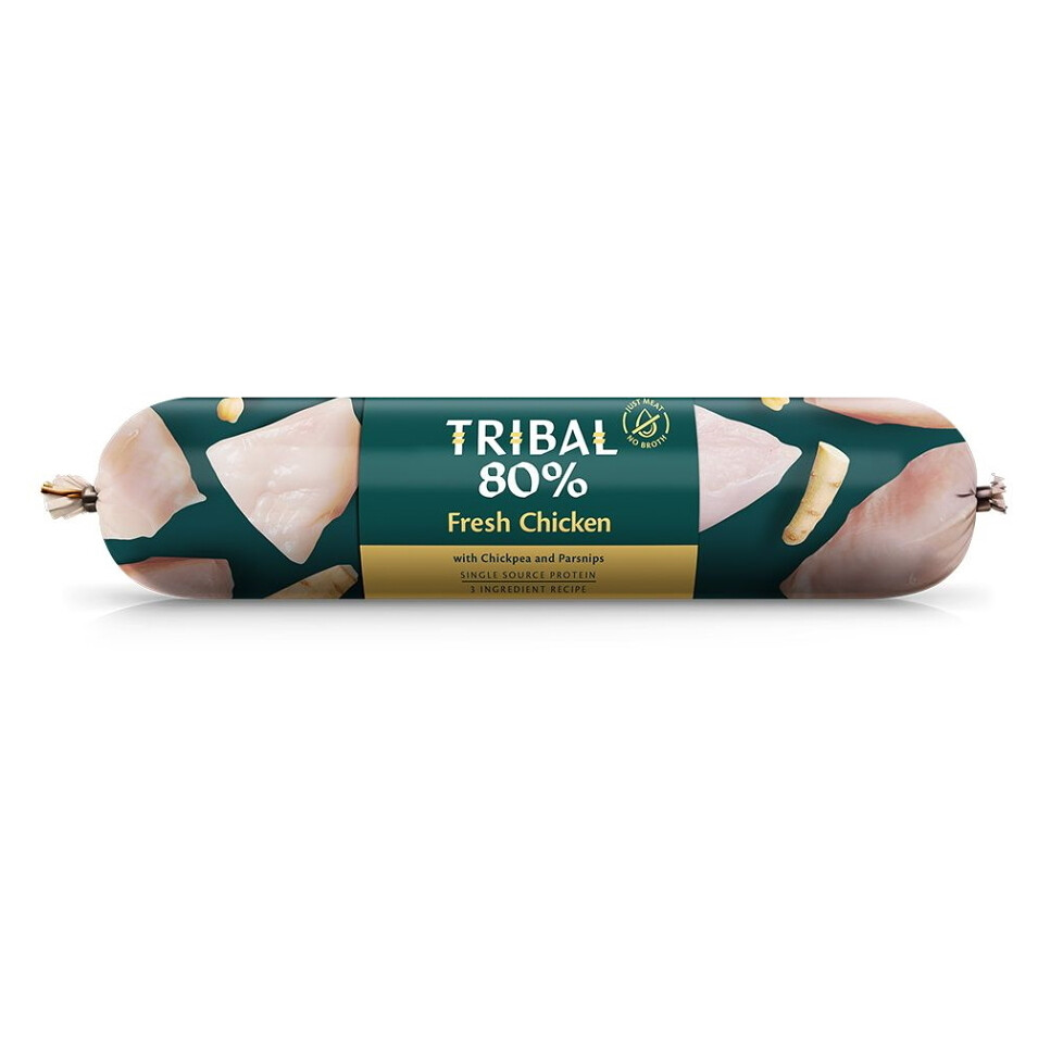 TRIBAL 80% Chicken salám pro psy, Hmotnost balení: 750 g