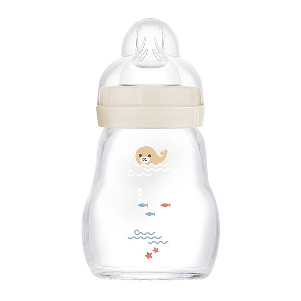 MAM Feel good bottle láhev 0+m béžová 170 ml