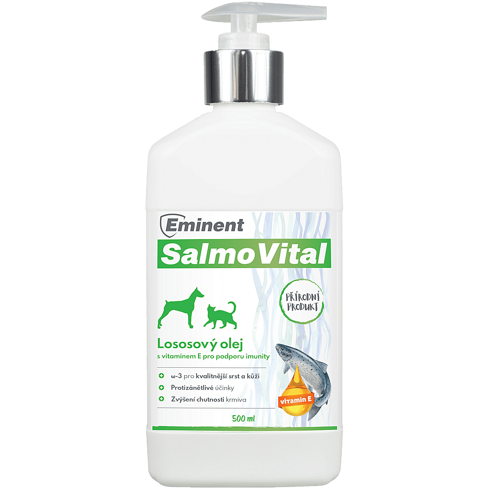 EMINENT Salmo vital lososový olej 500 ml