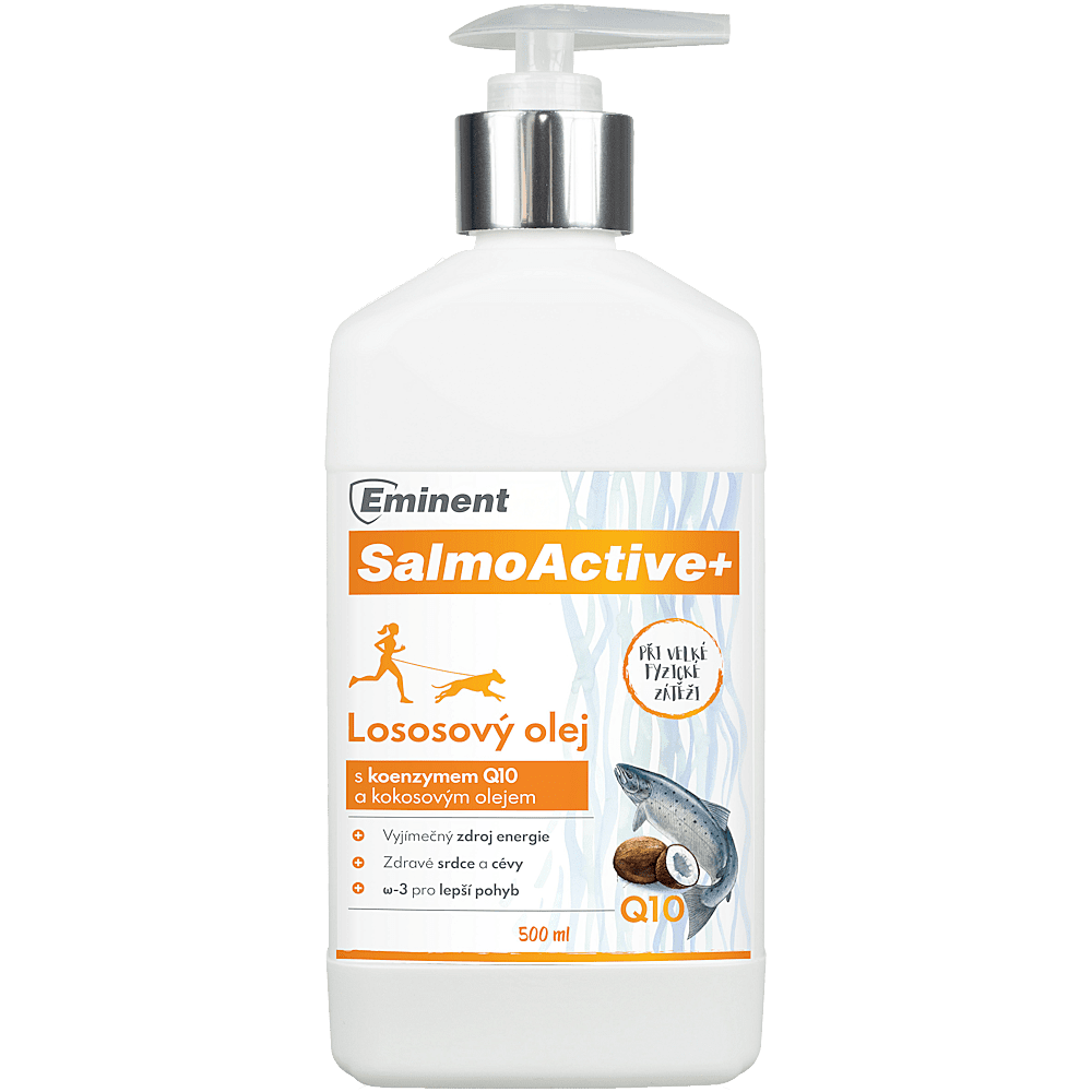 EMINENT Salmo active+ lososový olej 500 ml
