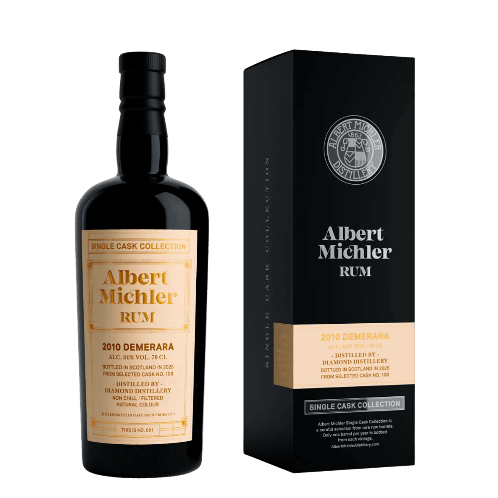 Albert Michler Single Cask Collection Demerara 15y 2010 0,7l 61% L.E. / Rok lahvování 2025