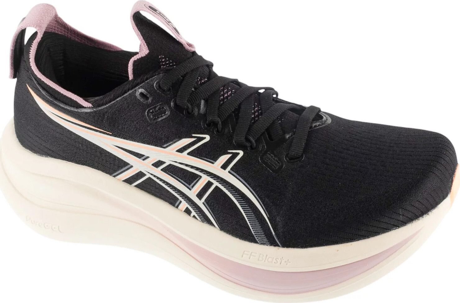 Dámská silniční běžecká obuv ASICS GEL-NIMBUS 28 černo-fialová Velikost: 37,5