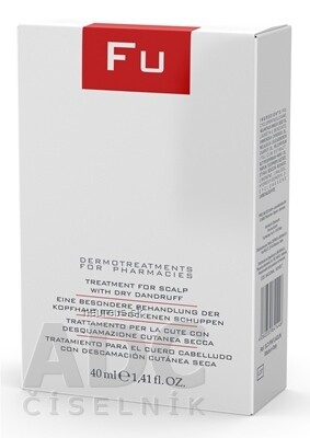 DERMO-LAB ITALIA S.R.L. Fu TREATMENT FOR SCALP WITH DRY DANDRUFF (u suchých lupů) 1x40 ml