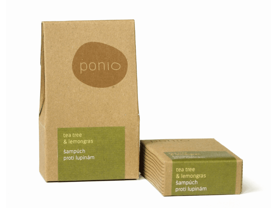 Ponio Tea tree & lemongras - šampúch proti lupinám 60g 60 g