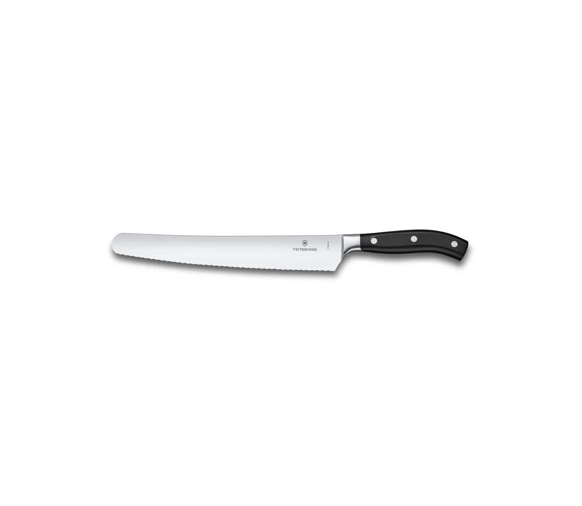 Victorinox - Kuchyňský nůž na chleba GRAND MAITRE 26 cm černá 7.7433.26G