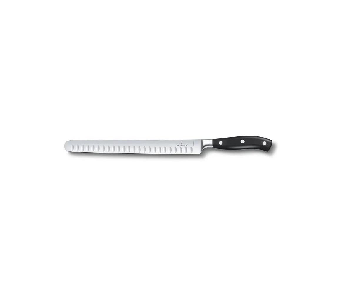 Victorinox - Kuchyňský nůž plátkovací GRAND MAITRE 26 cm černá 7.7223.26G