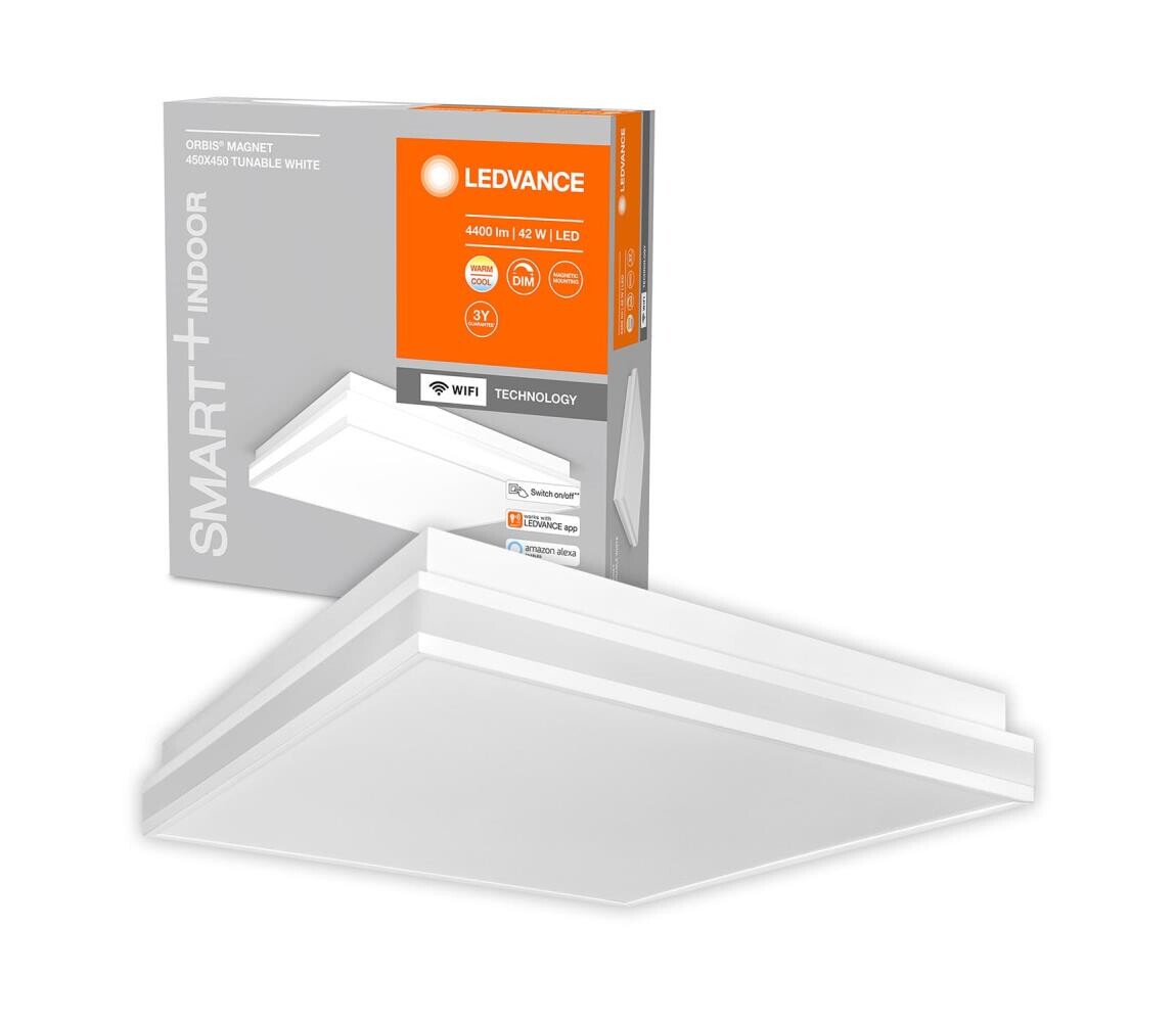 Ledvance - LED Stmívatelné stropní svítidlo SMART+ MAGNET LED/42W/230V Wi-Fi 4058075572690