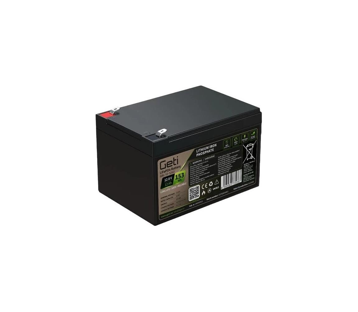 Geti Akumulátor LiFePO4 12,8V/12Ah 04250911