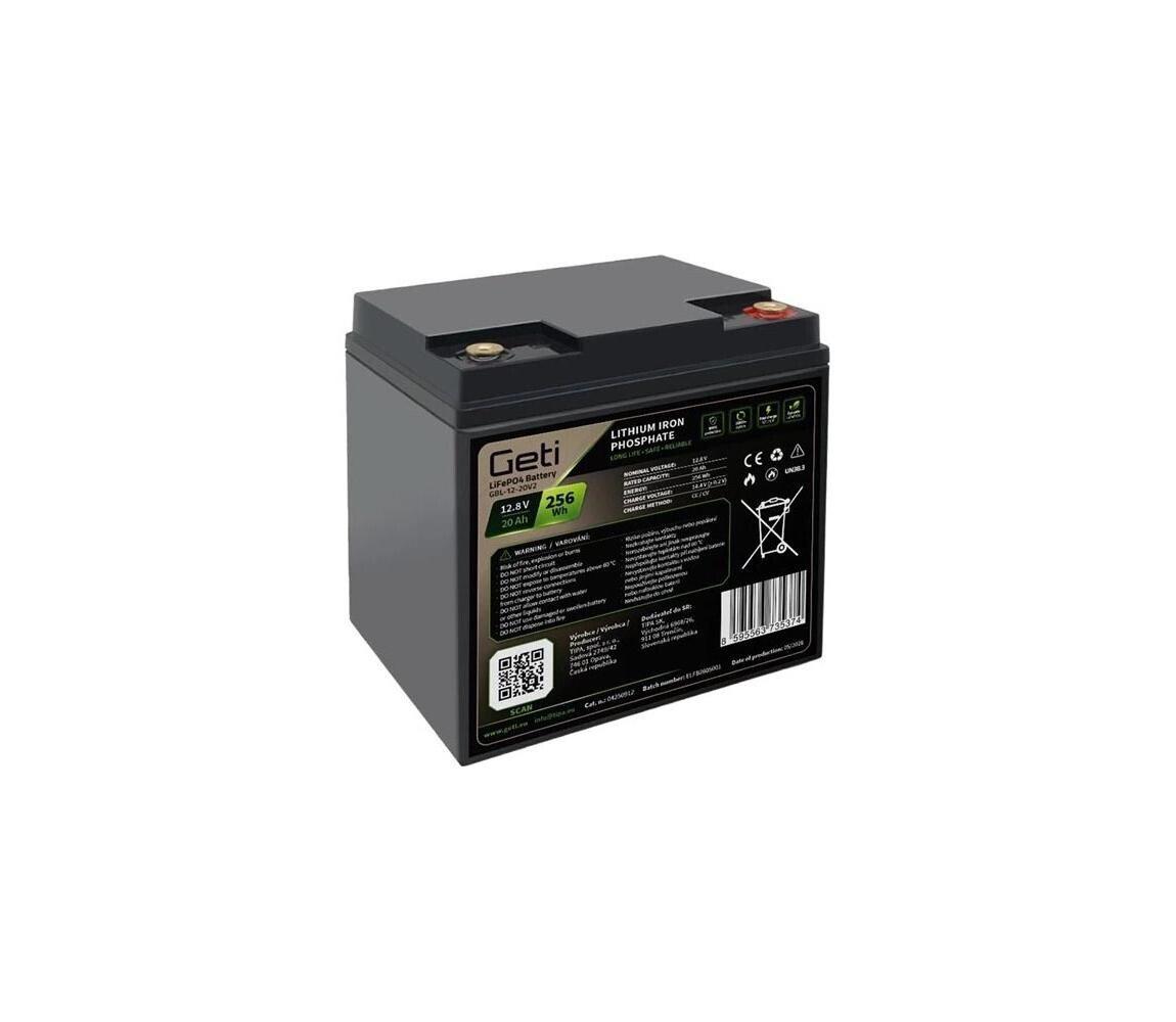 Geti Akumulátor LiFePO4 12,8V/20Ah 04250912