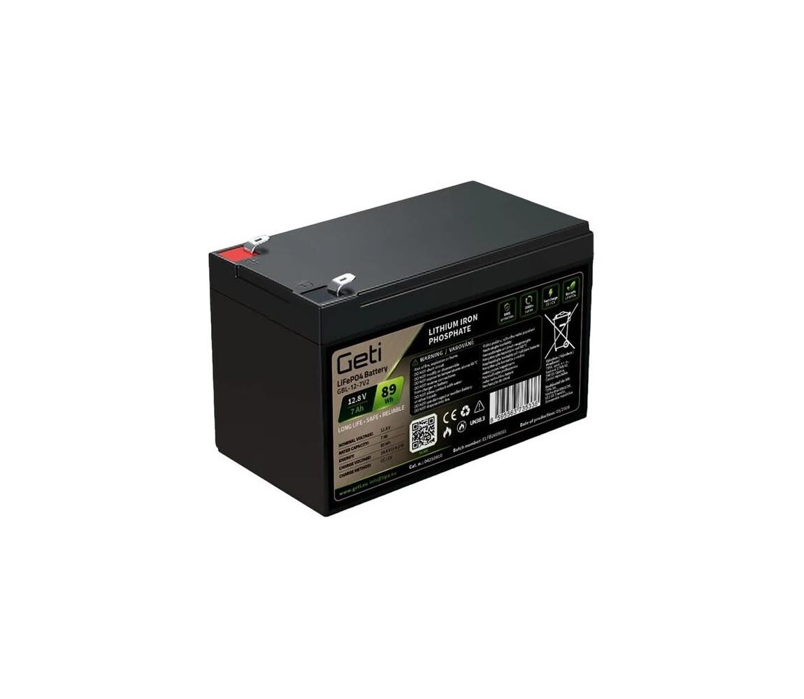 Geti Akumulátor LiFePO4 12,8V/7Ah 04250910