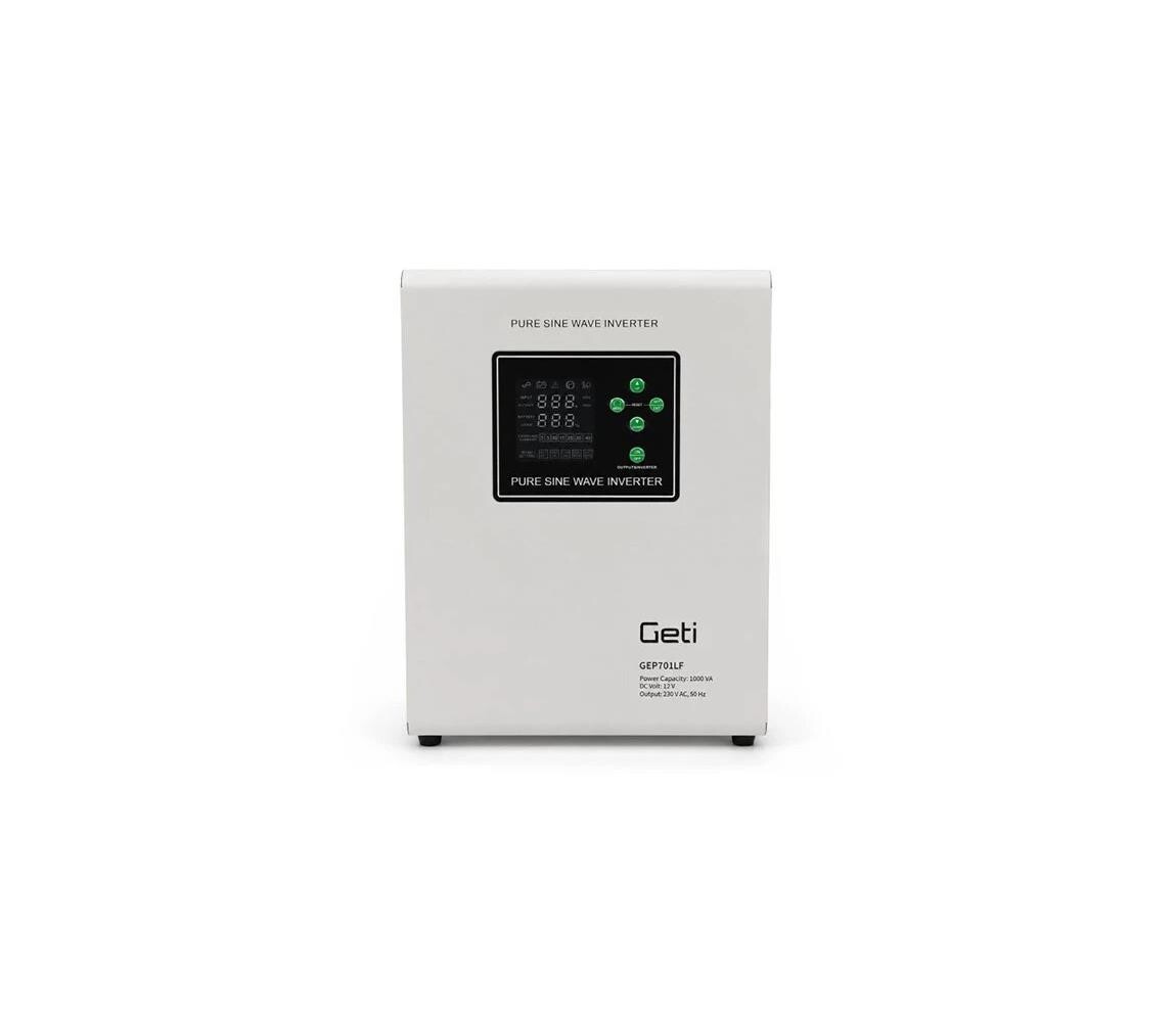 Geti Záložní zdroj nástěnný 700W/1000VA čistý sinus 04230698