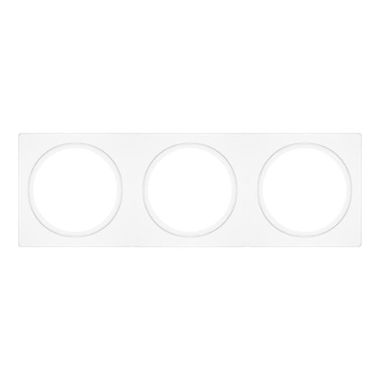 LEDVANCE SPOT FRAME 100X300 3X D68 WT 4099854460203