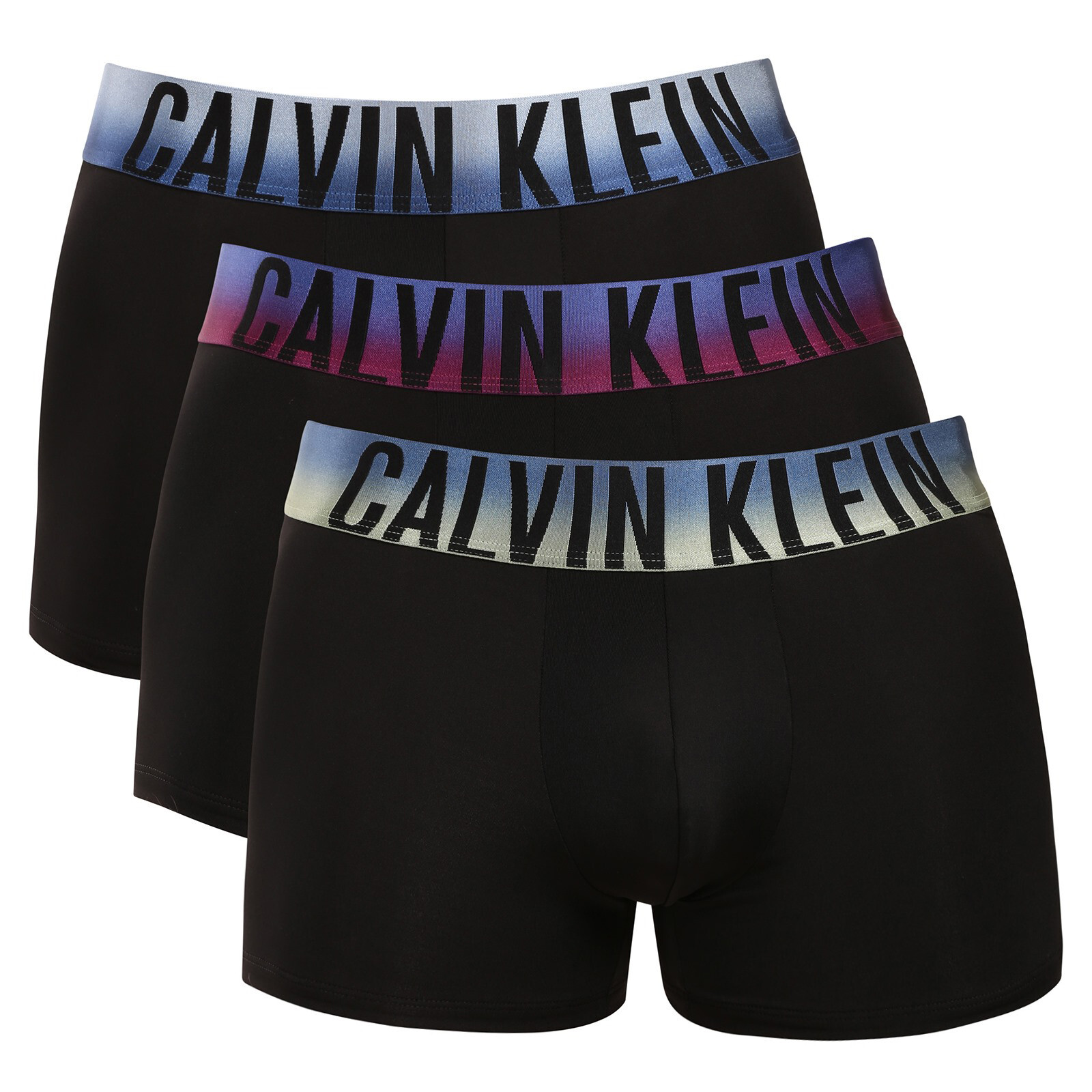 3PACK pánské boxerky Calvin Klein černé (NB4621-6M6) M, trenky / trenýrky