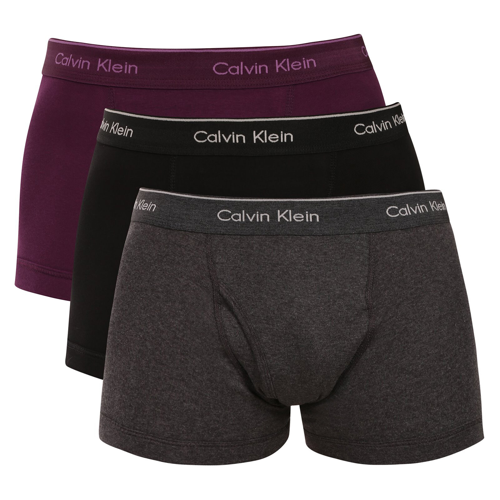 3PACK pánské boxerky Calvin Klein vícebarevné (NB4002A-60W) M, trenky / trenýrky