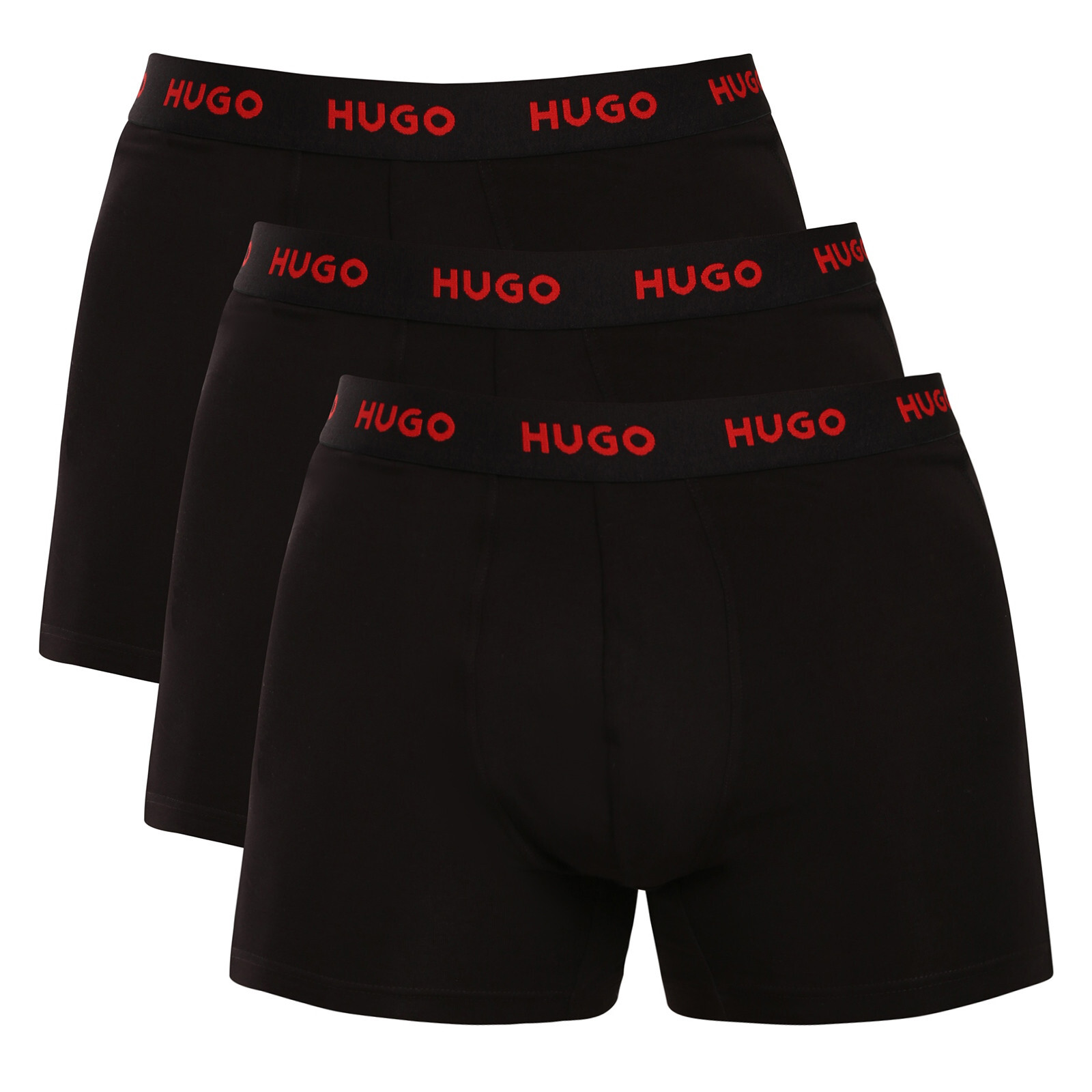 3PACK pánské boxerky HUGO černé (50532613 001) XXL, trenky / trenýrky