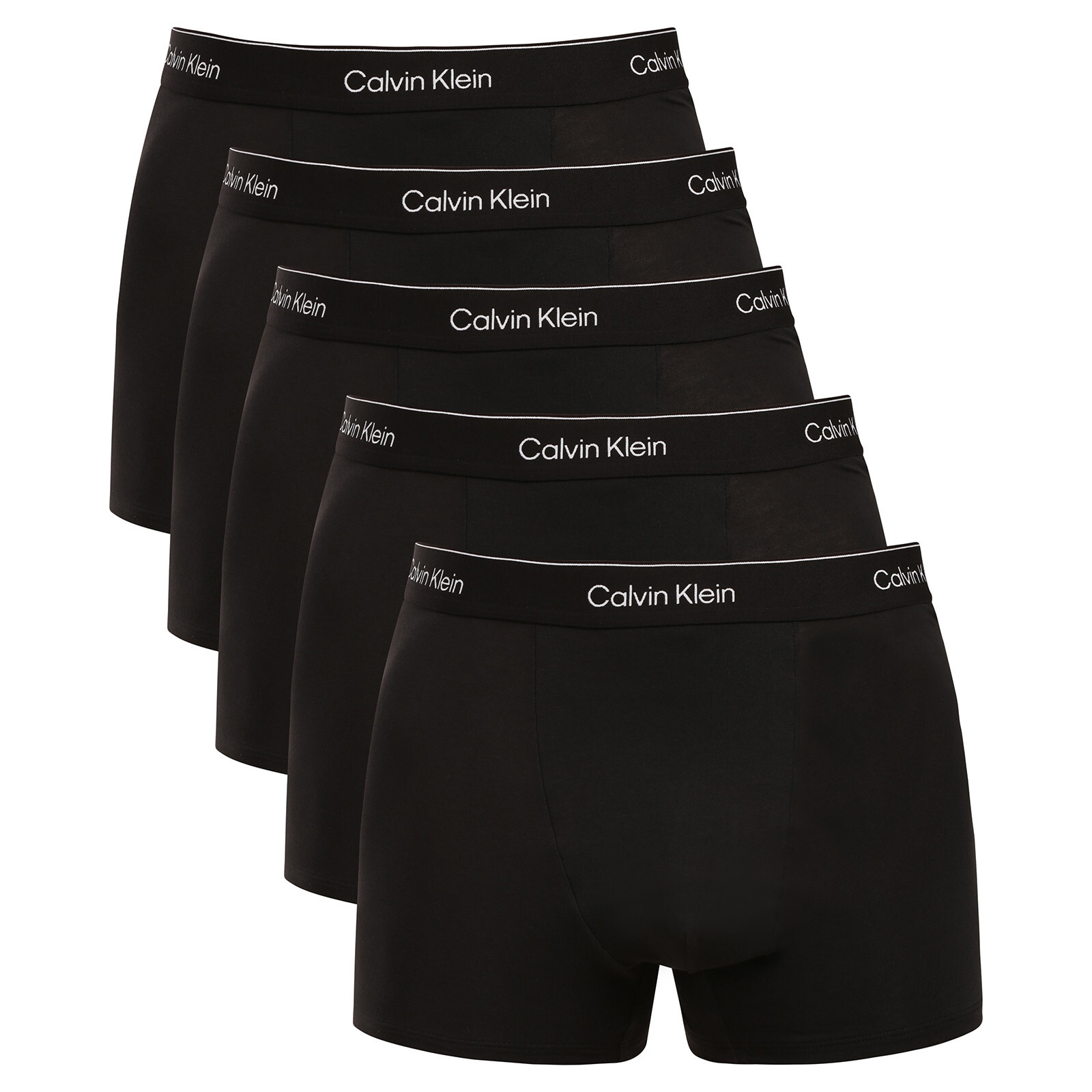 5PACK pánské boxerky Calvin Klein černé (NB4437-TM6) XXL, trenky / trenýrky
