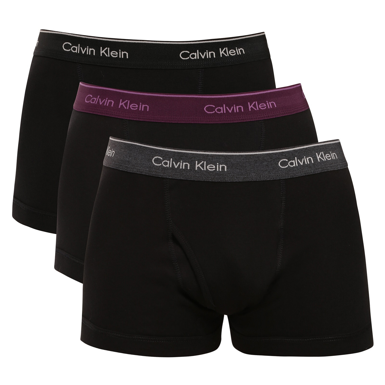 3PACK pánské boxerky Calvin Klein černé (NB4002A-618) XL, trenky / trenýrky