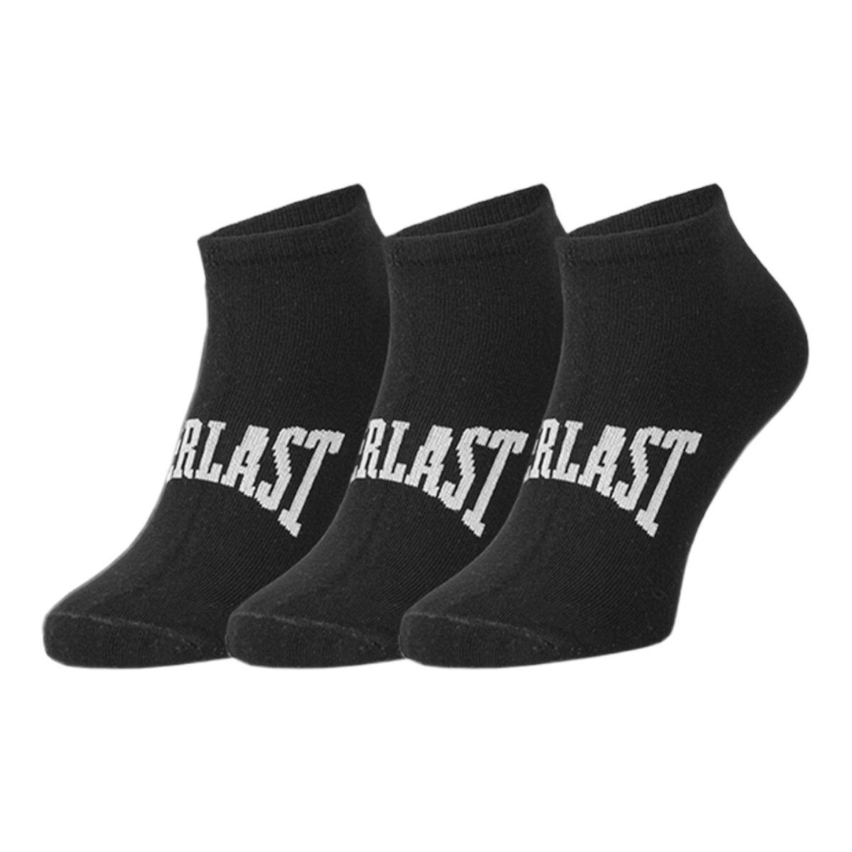 3PACK ponožky Everlast kotníkové černé (SKS001-01) S