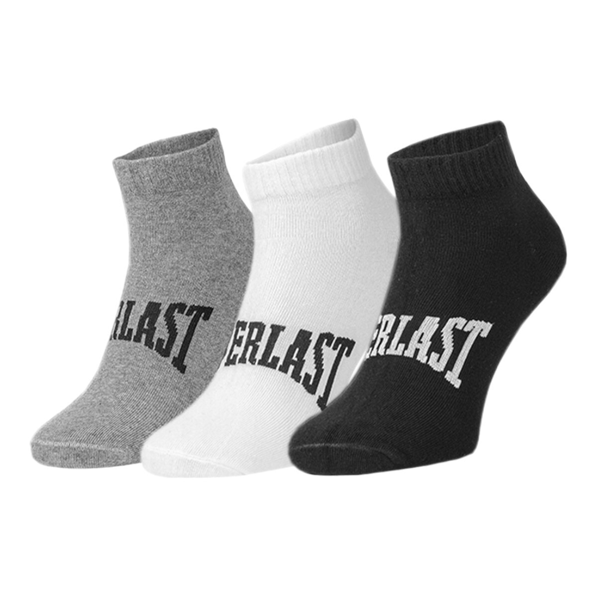 3PACK ponožky Everlast kotníkové vícebarevné (SKQ001-04) M