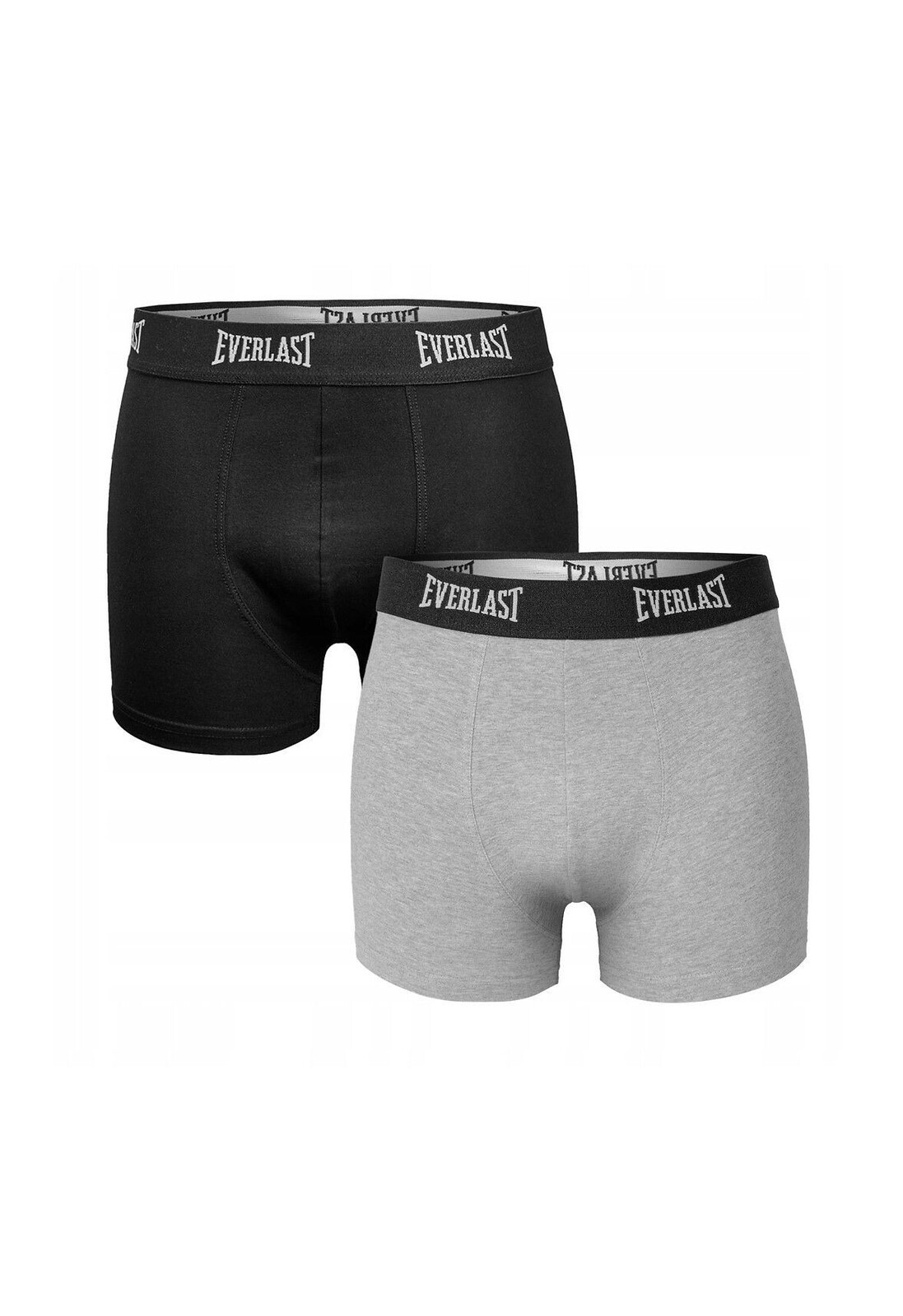 2PACK pánské boxerky Everlast vícebarevné (BM002-black/grey) XL, trenky / trenýrky