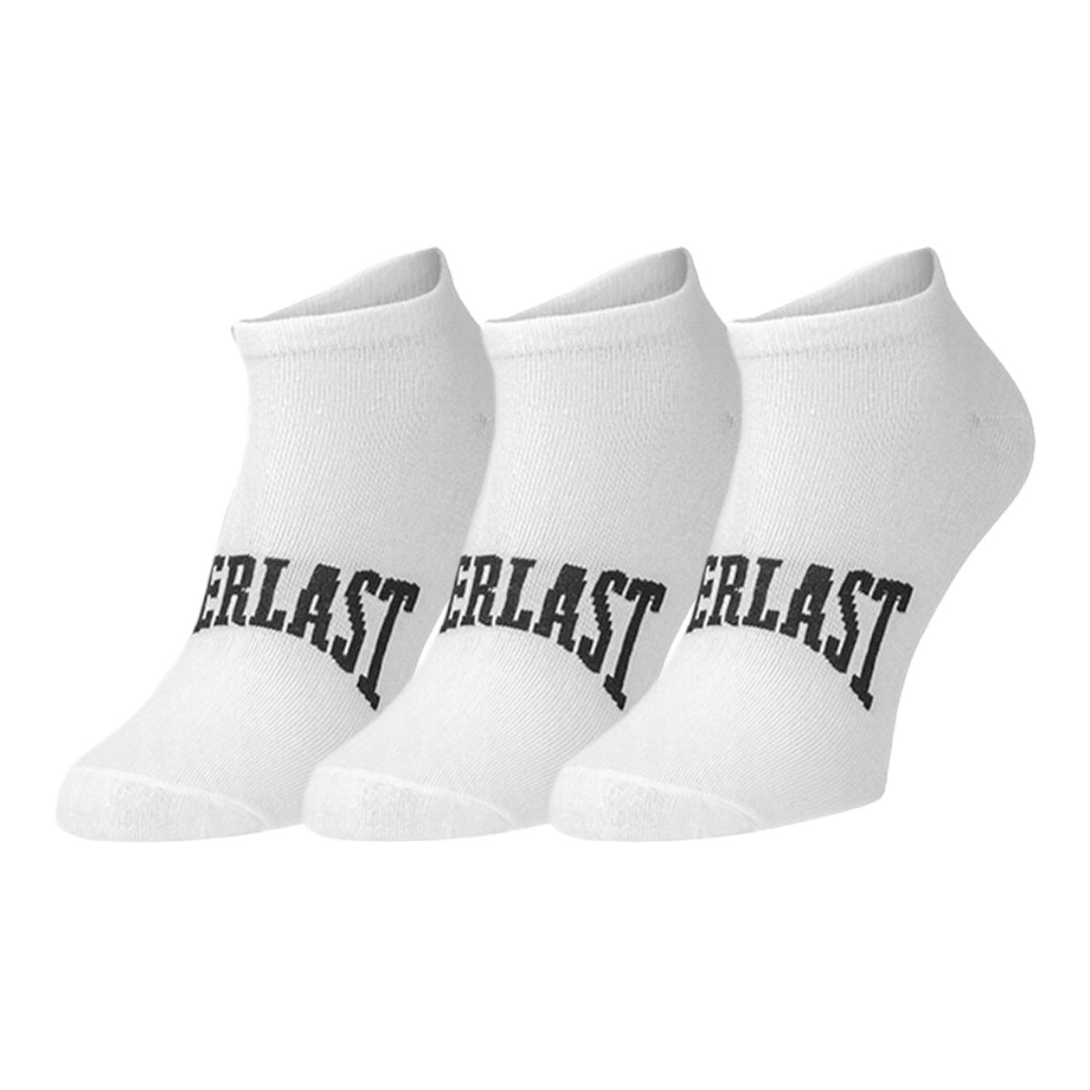 3PACK ponožky Everlast kotníkové bílé (SKS001-02) S