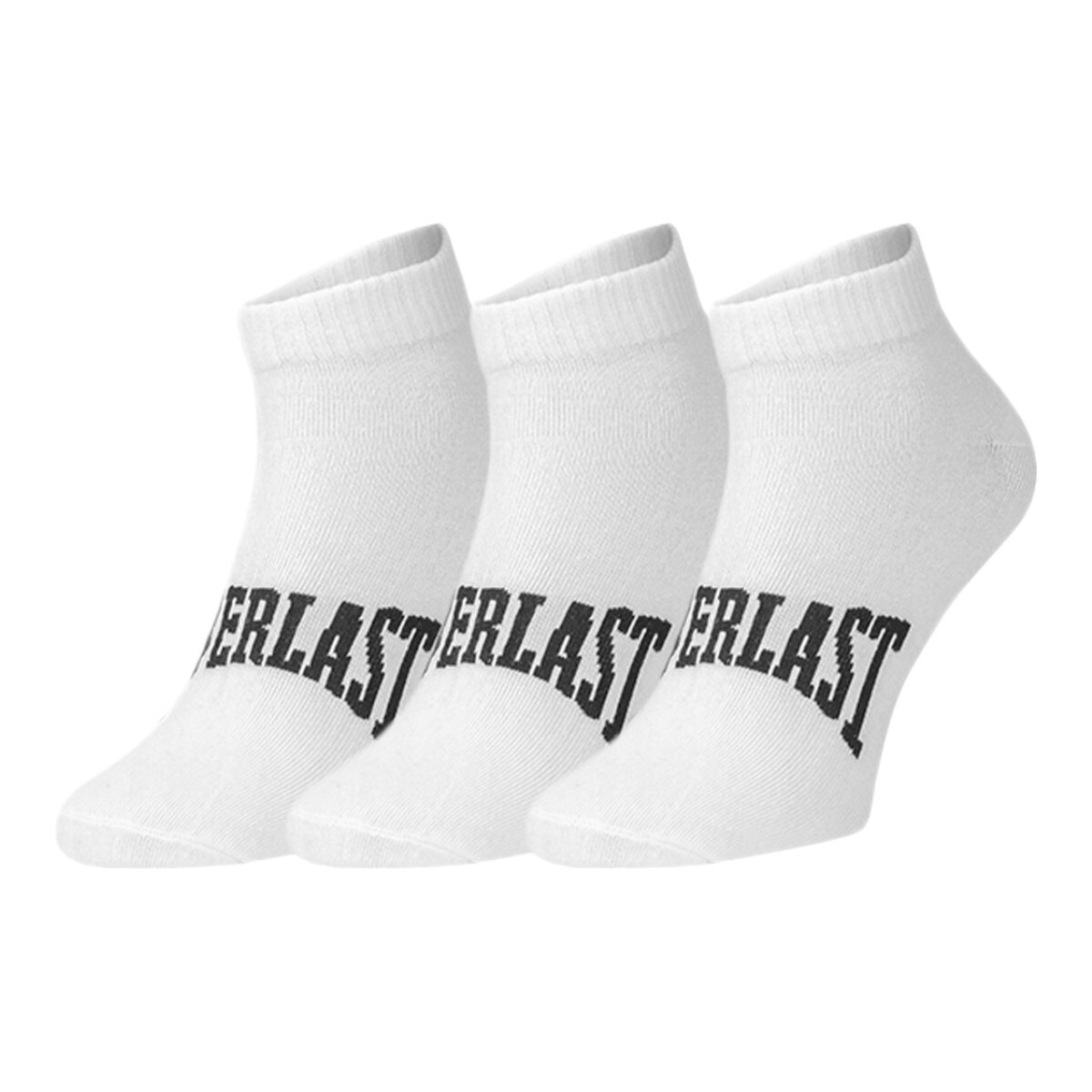 3PACK ponožky Everlast kotníkové bílé (SKQ001-02) L