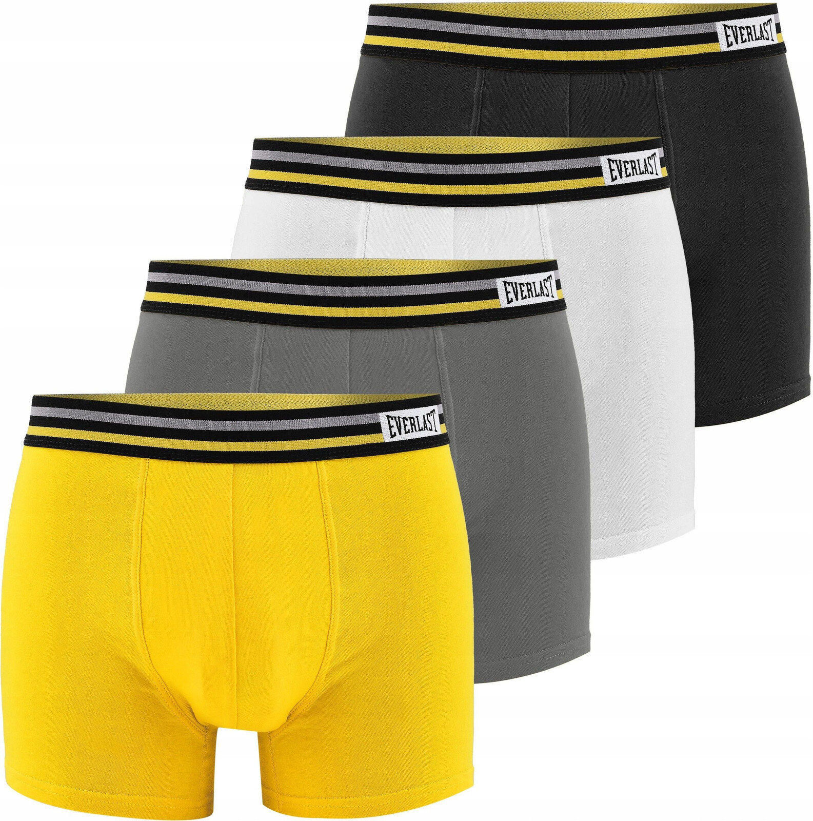 4PACK pánské boxerky Everlast vícebarevné (BM074-GYWB) XL, trenky / trenýrky