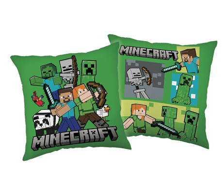 Jerry Fabrics Derkorační polštářek 40x40 cm - Minecraft 