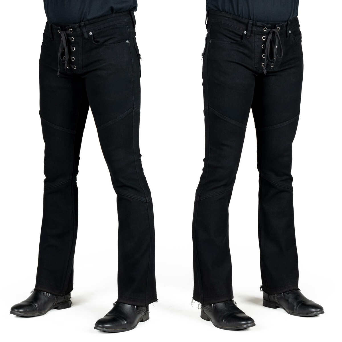 pánské kalhoty jeans WORNSTAR - Troubadour - černé 28