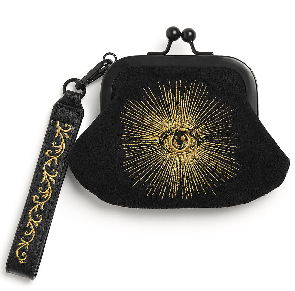 peněženka na mince KILLSTAR - CHAPEL IRIS - černá