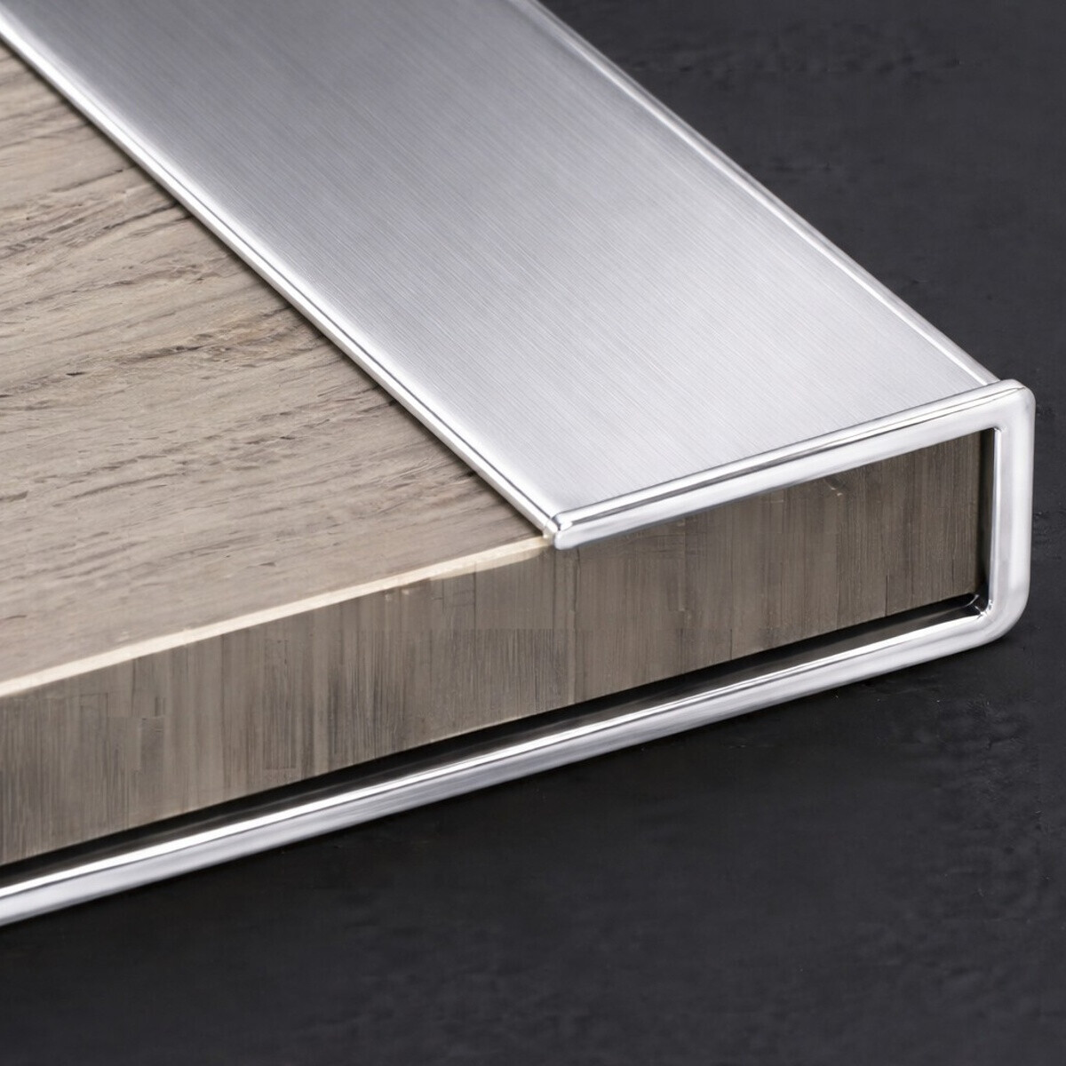 Profil vnější pro SPC panel na zeď silver 2,6 m, 2600mm, šedá, Egibi
