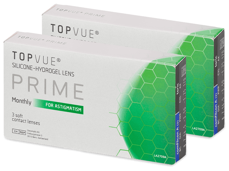TopVue Prime for Astigmatism (6 čoček)