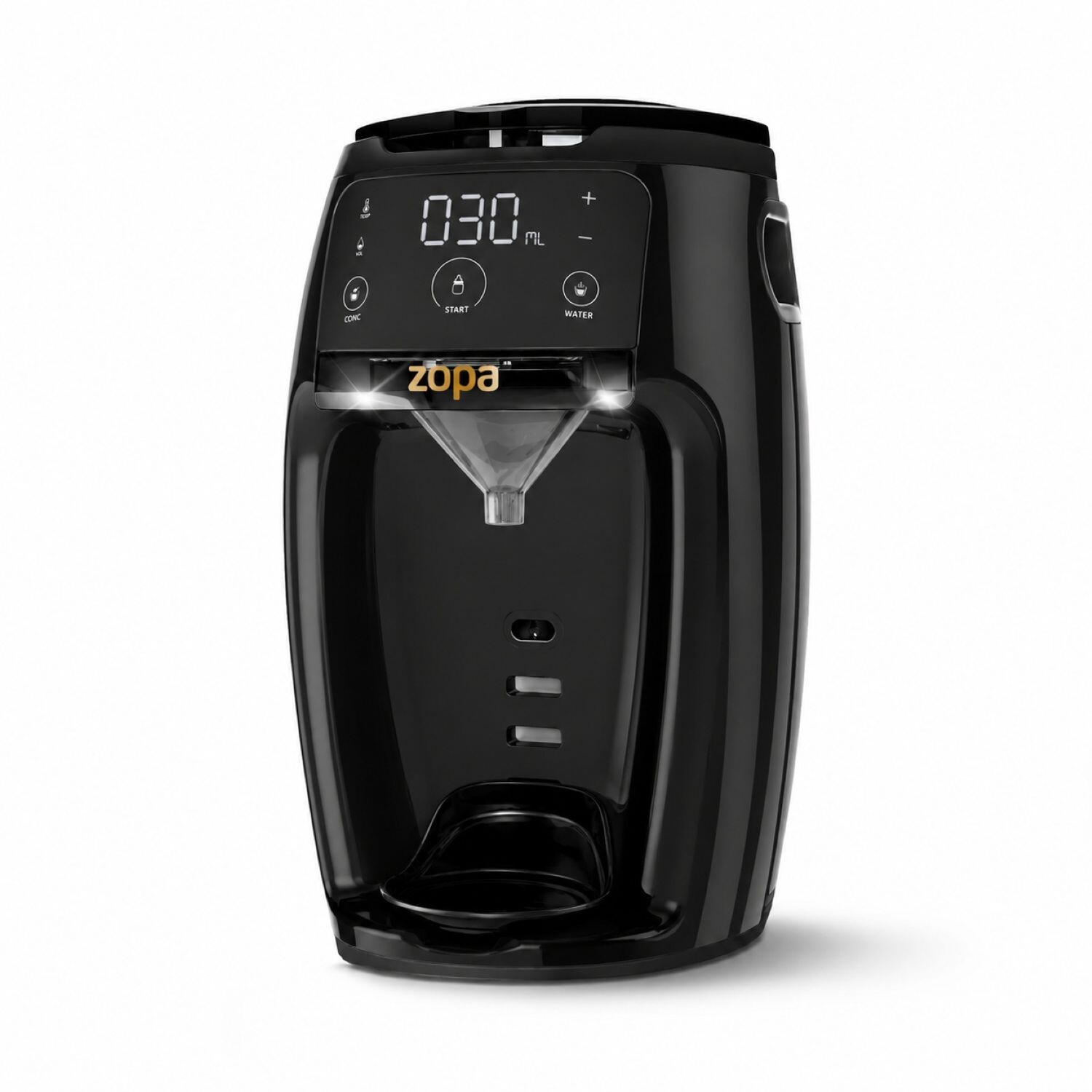 Zopa Přístroj na přípravu kojeneckého mléka Babyccino, Black