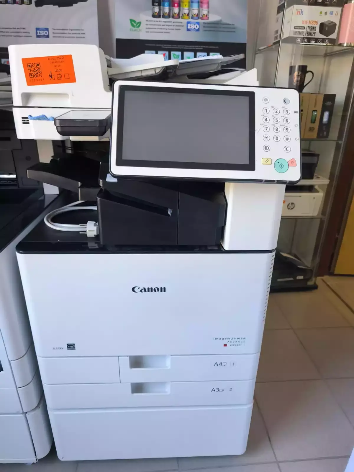 Canon iRAC 3520i, A3, interní sponkovač Finisher K1