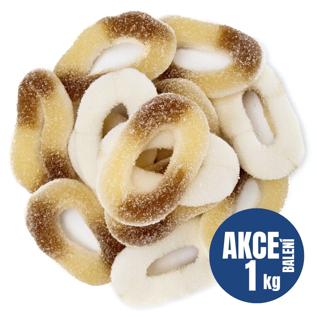 NUTSMAN Želé kyselé kola kroužky AKCE 1 kg