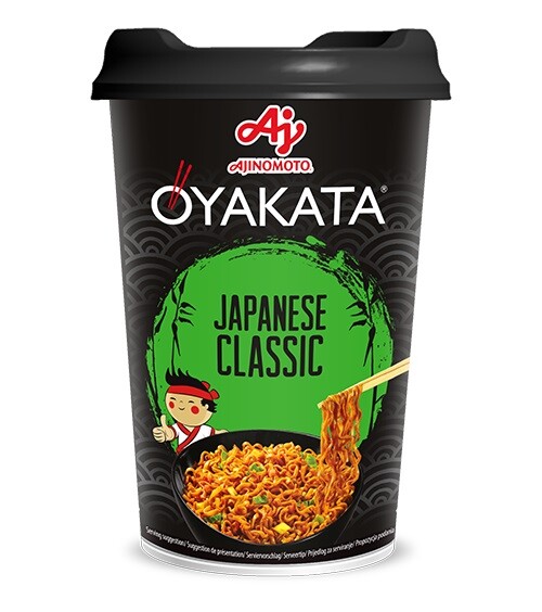 AJINOMOTO OYAKATA Instantní japonské nudle s příchutí Classic 93 g DMT 06/2026