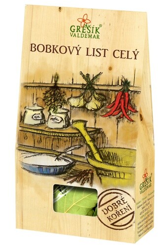 GREŠÍK Dobré koření Bobkový list celý 10g DMT 06/2026