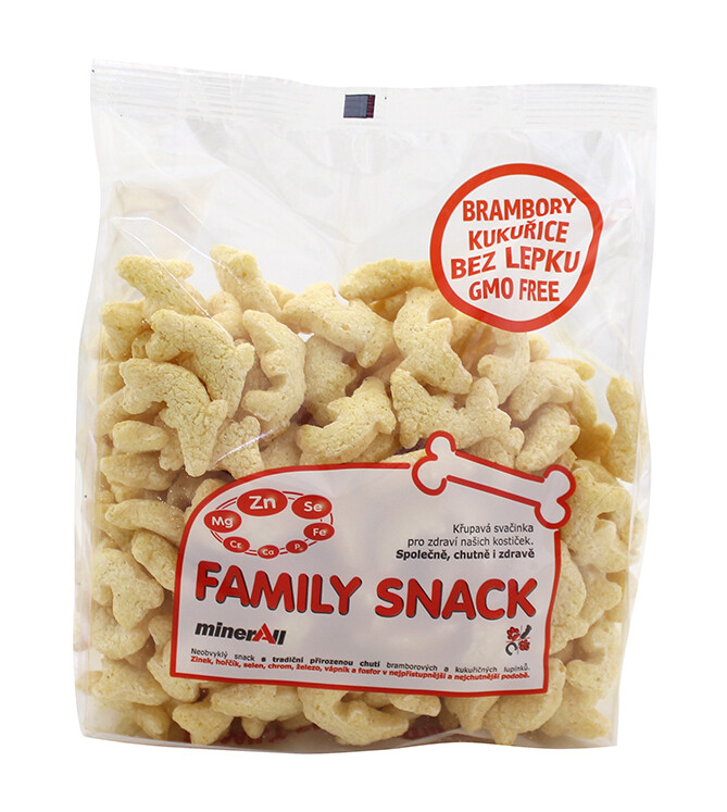 Family snack MINERALL sáček 125g DMT 06/2026