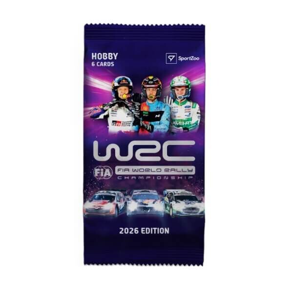 2026 FIA WRC World Rally Championship Hobby Balíček - karty automobilových závodů