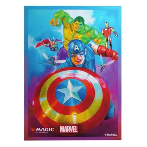 Obaly na karty Gamegenic MTG Marvel Super Heroes - Captain America, Team Leader - 105 ks