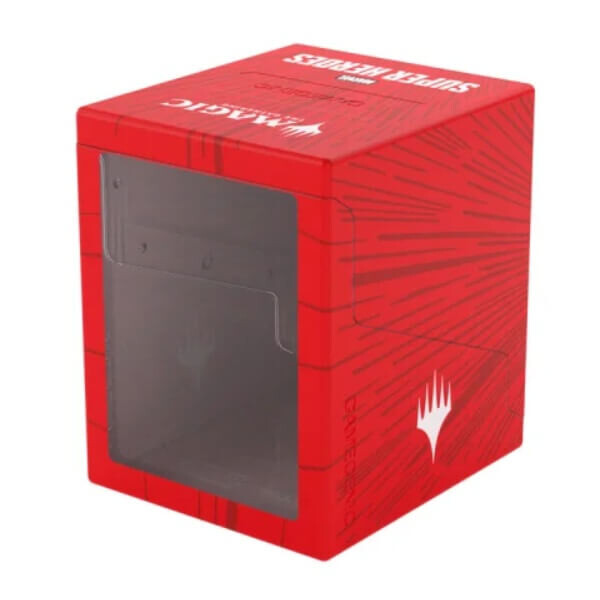 Krabička na karty Magic: The Gathering Marvel Super Heroes Bastion 100+ XL - Comic Burst Red