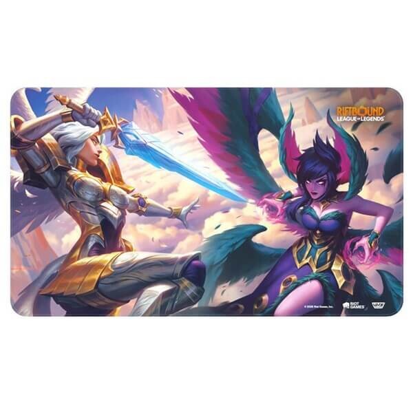 Hrací podložka Riftbound TCG League of Legends: Vendetta - Kayle vs Morgana