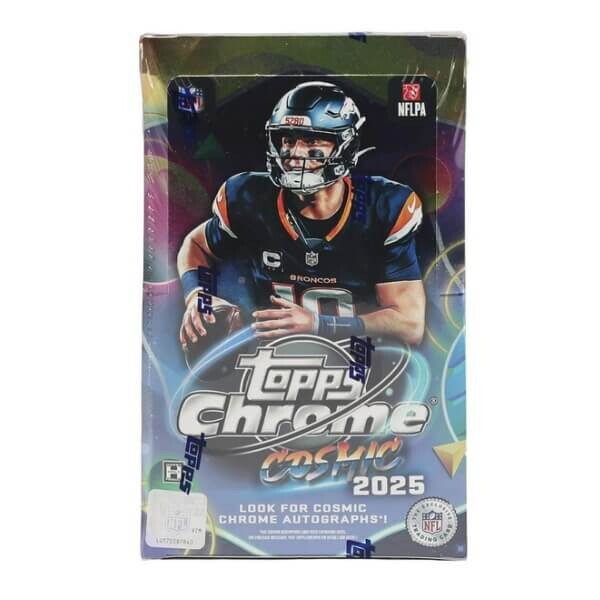 2025 Topps Chrome Cosmic Football Hobby Box - karty NFL