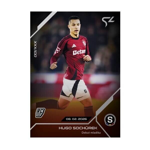 Fotbalová karta Chance Liga 2025-2026 - L-30 Hugo Sochůrek