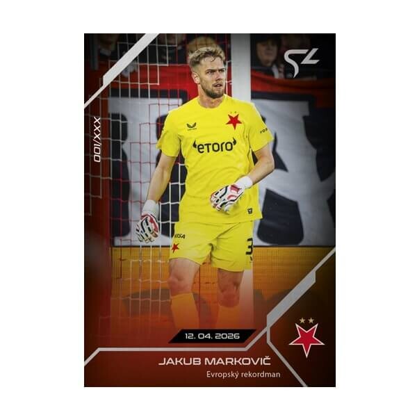 Fotbalová karta Chance Liga 2025-2026 - L-41 Jakub Markovič